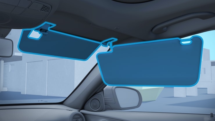 Doppelte Sonnenblende 2