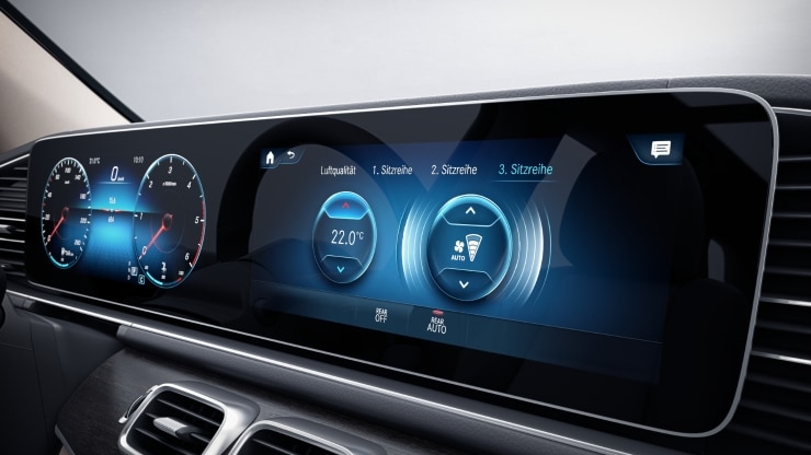 Klimatisierungsautomatik THERMOTRONIC im Fond Bild 1