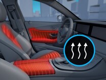 S-Class Saloon Seat heating Plus for driver and front passenger seats