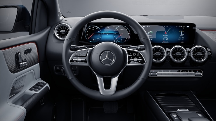 Multifunktions-Sportlenkrad in Leder Nappa Bild 1