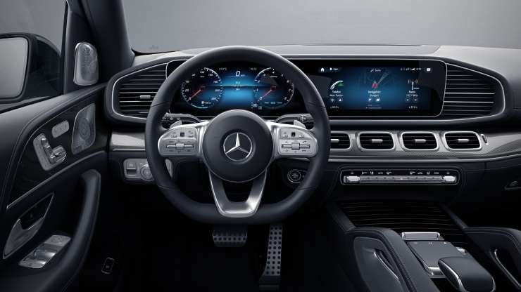 Multifunktions-Sportlenkrad in Leder Nappa Bild 1