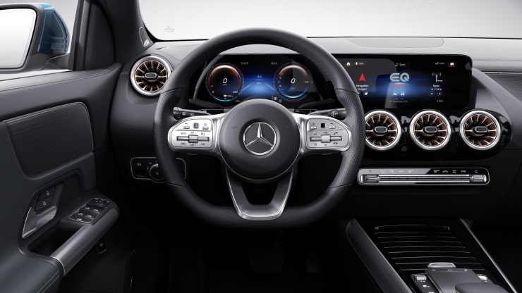 Multifunktions-Sportlenkrad in Leder Nappa Bild 1