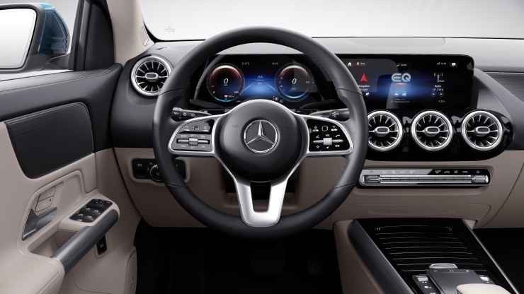 Multifunktions-Sportlenkrad in Leder Bild 1