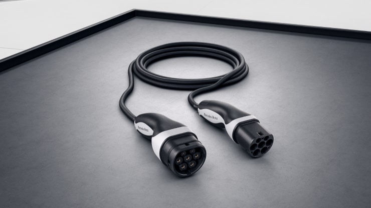 C&acirc;ble de charge pour bo&icirc;tier mural et bornes de recharge publiques&comma; 5m&comma; droit&comma; 11kW Image 1