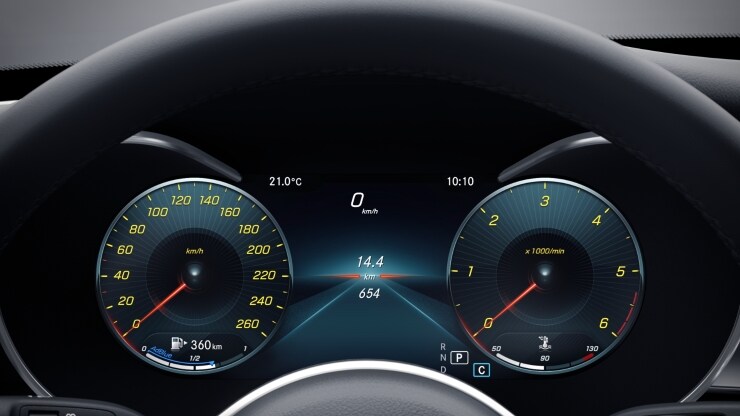 Volldigitales Instrumenten-Display 2