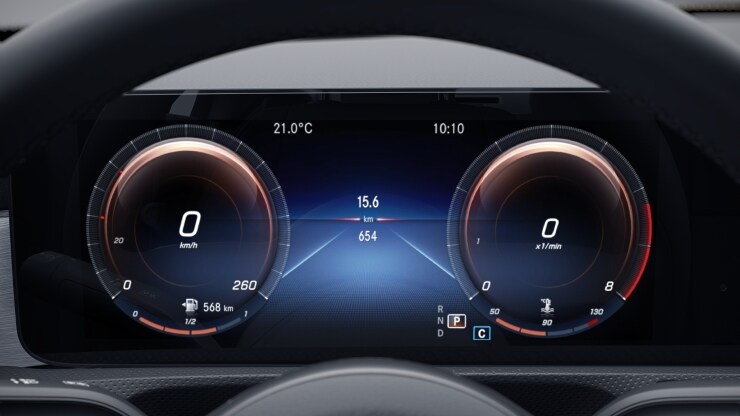 Instrumentation digitale avec &eacute;cran 10'' 2