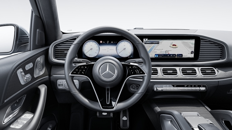 Multifunktionslenkrad in Leder Nappa 2