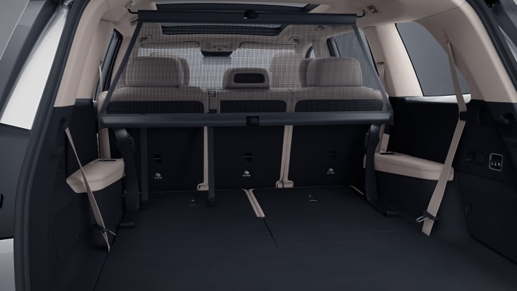 Trennnetz zur Gep&auml;ckraumabtrennung und Insassenschutz 3