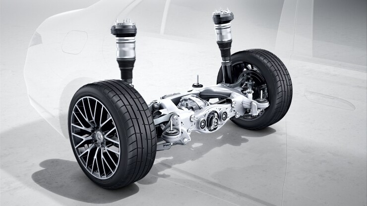 Roues arri&egrave;re directrices avec adaptation de l'angle de braquage de 4&comma;5&deg; Image 1