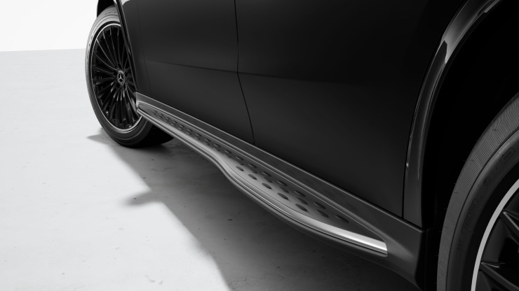 Marchepieds en acier inoxydable avec picots en caoutchouc 1