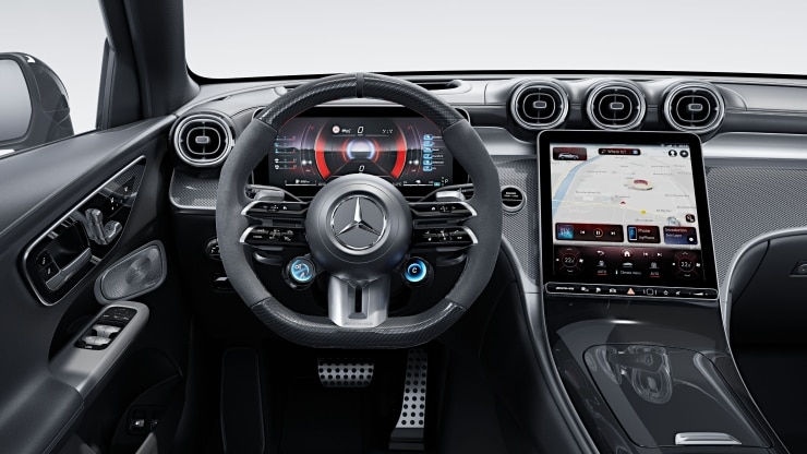 AMG Performance Lenkrad in Carbon-Design &sol; Mikrofaser MICROCUT Bild 1