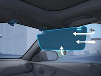 Mercedes-AMG GT 4-door Coupé Pull-out sun visor