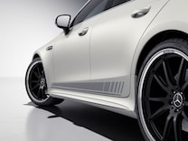 Mercedes-AMG GT 4-door Coupé AMG sports stripes in silver