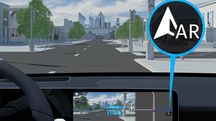 Digitales Extra: MBUX Augmented Reality für Navigation Bild 1