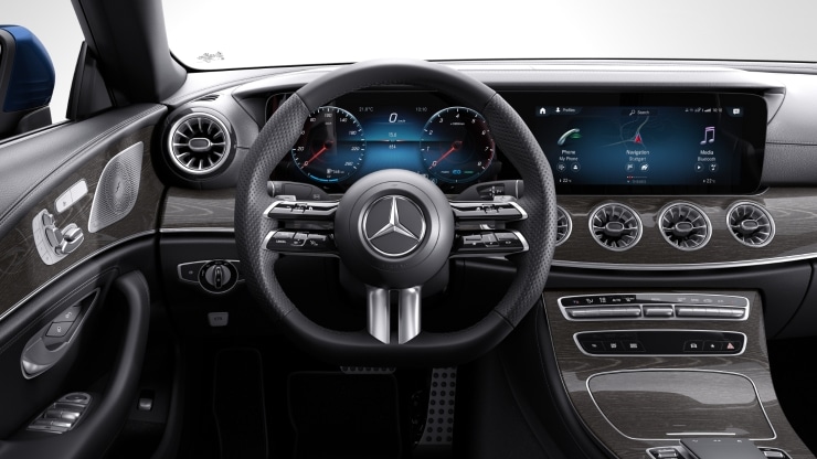 Multifunktions-Sportlenkrad in Leder Nappa Bild 1