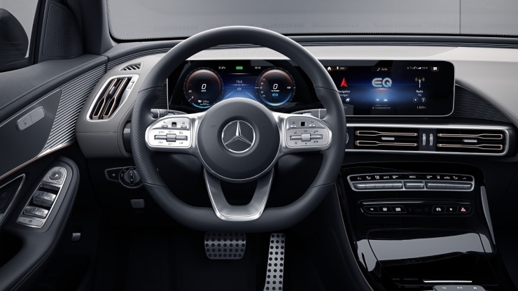 Multifunktions-Sportlenkrad in Leder Nappa Bild 1