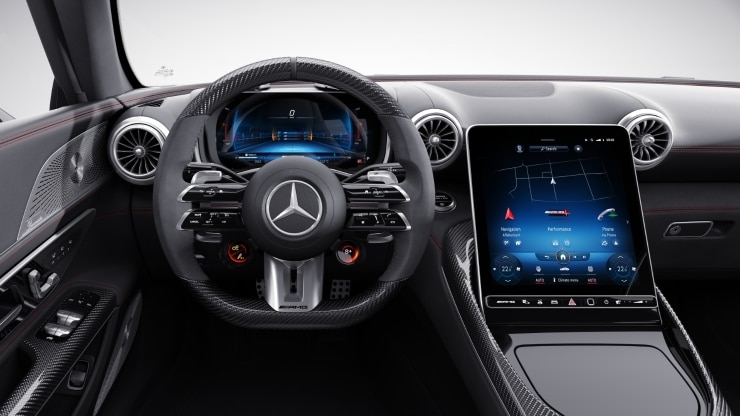 AMG Performance Lenkrad in Carbon-Design &sol; Mikrofaser MICROCUT Bild 1