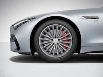 Mercedes-AMG SL Roadster red-painted brake calipers