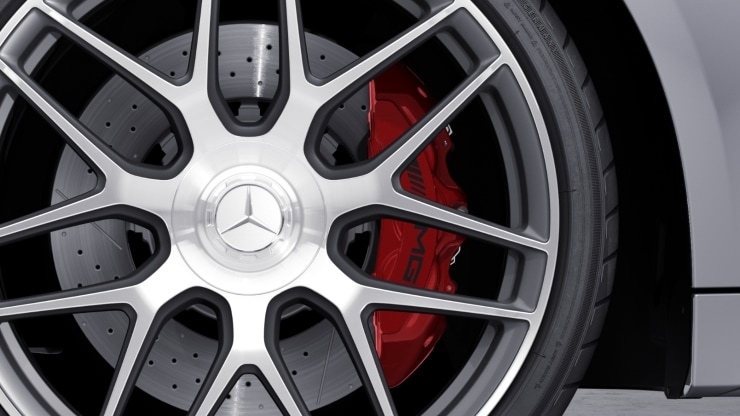 Bremssättel rot lackiert 1