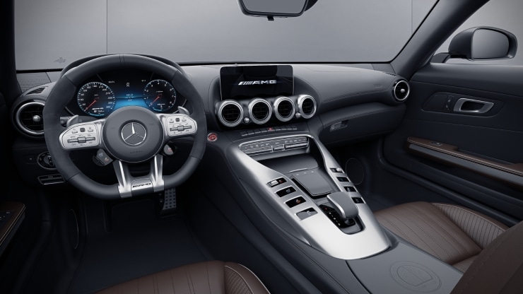 AMG Performance Lenkrad in Leder Nappa &sol; Mikrofaser MICROCUT Bild 1