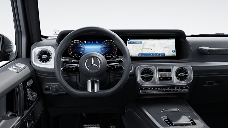 Multifunktions-Sportlenkrad in Leder Nappa Bild 1