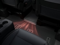 V-Class Hot-air duct to passenger compartment