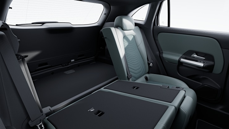 Sitzlehnen im Fond klappbar 3