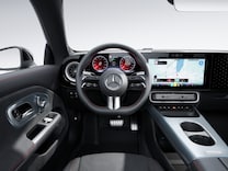 CLA Nappa deri kaplı çok fonksiyonlu spor direksiyon simidi