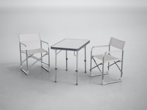 Marco Polo Campingbord med två stolar