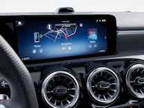 Mercedes-AMG Trieda A hatchback Multimediálny displej