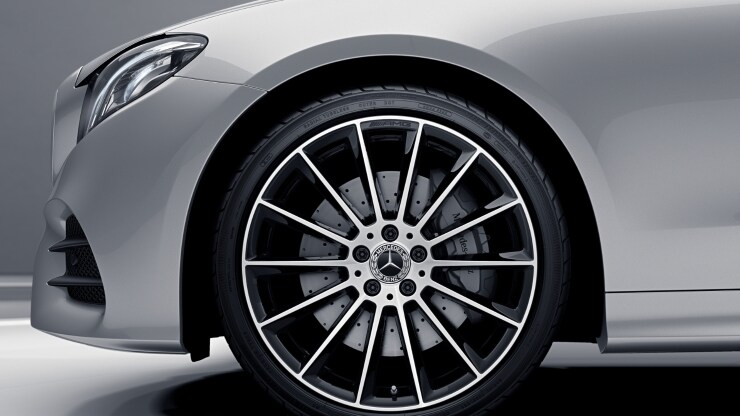 Jantes alliage AMG 20" multibranches noir&sol;naturel et rebord de jante brillant Image 1