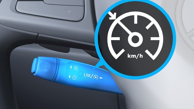 R&eacute;gulateur de vitesse TEMPOMAT avec limiteur de vitesse Image 1