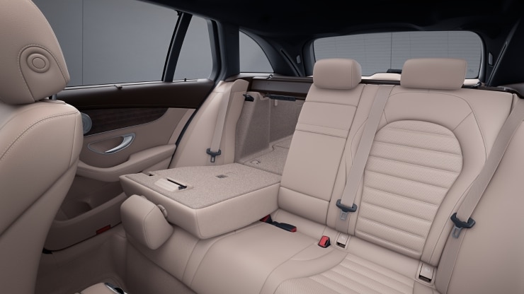 Sitzlehnen im Fond klappbar 2