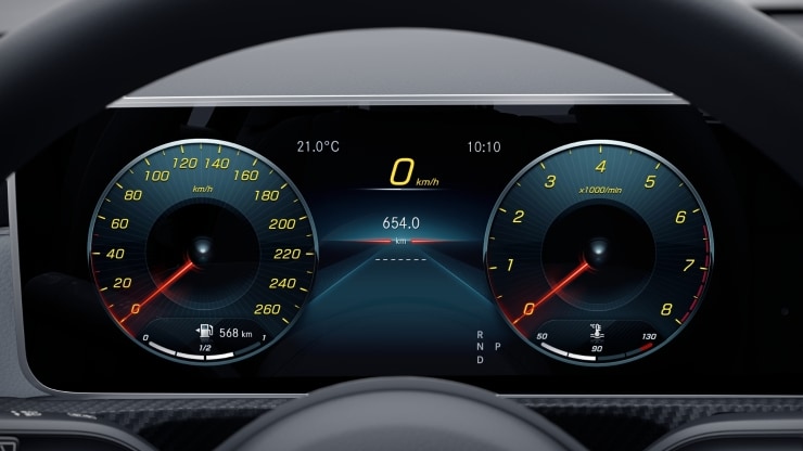 Volldigitales Instrumenten-Display 2