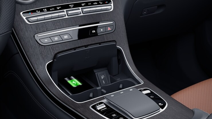 Kabelloses Ladesystem f&uuml;r mobile Endger&auml;te vorn Bild 1