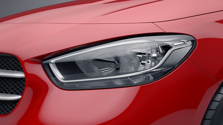 Halogen-Scheinwerfer mit integriertem LED-Tagfahrlicht Bild 1