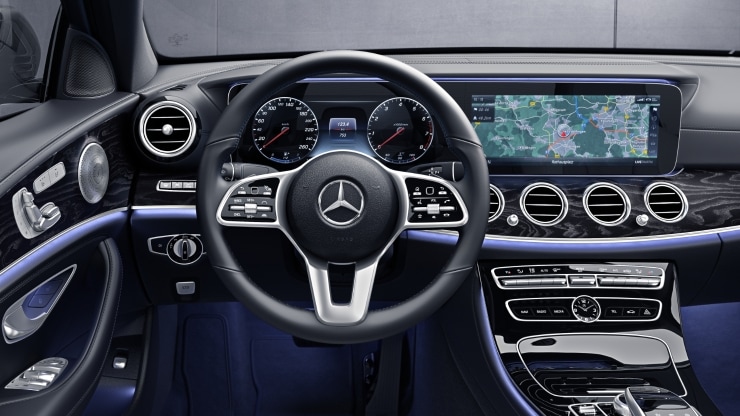 Multifunktions-Sportlenkrad in Leder Nappa Bild 1