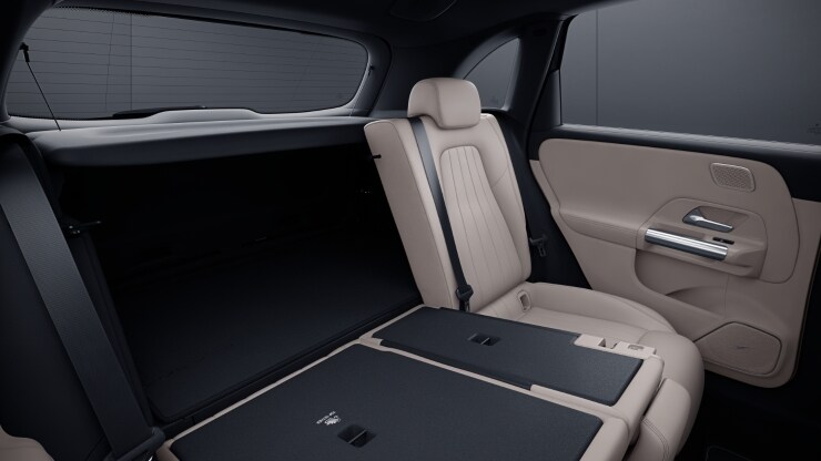 Sitzlehnen im Fond klappbar 2