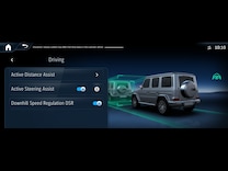 Mercedes-AMG G-Class ระบบช่วยควบคุมพวงมาลัย (Active Steering Assist)