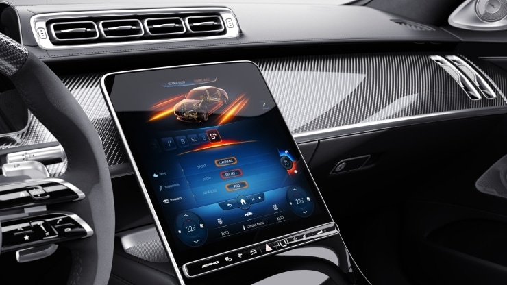 OLED Zentraldisplay 3