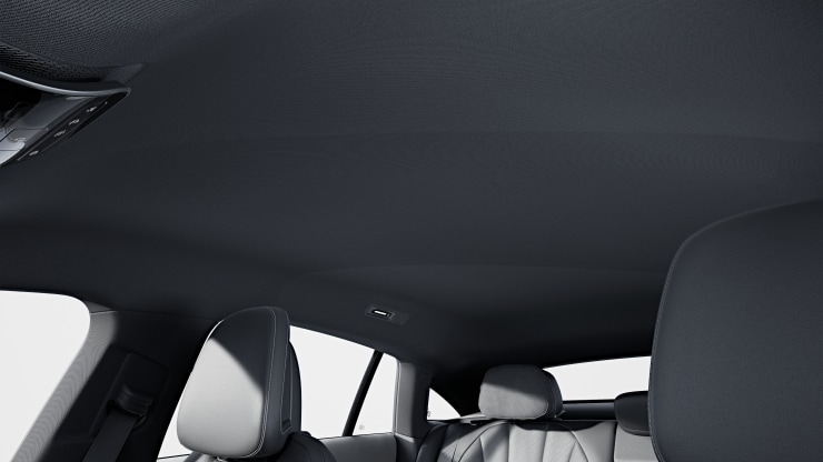 Innenhimmel Stoff schwarz 1