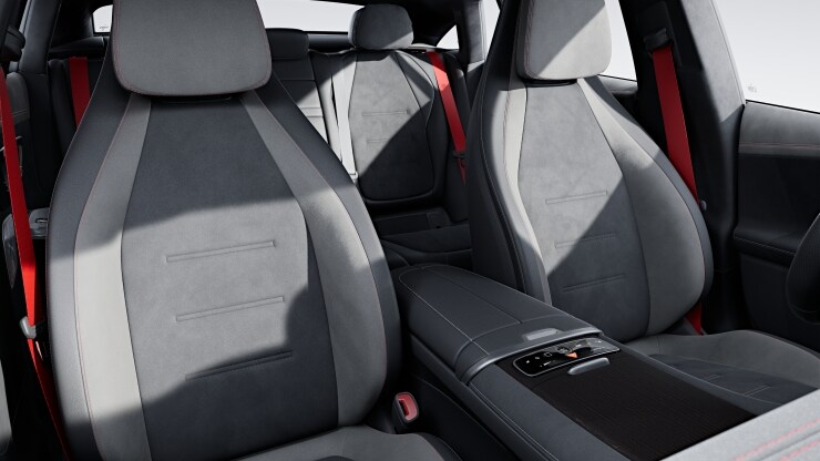 Sicherheitsgurte in Rot 1