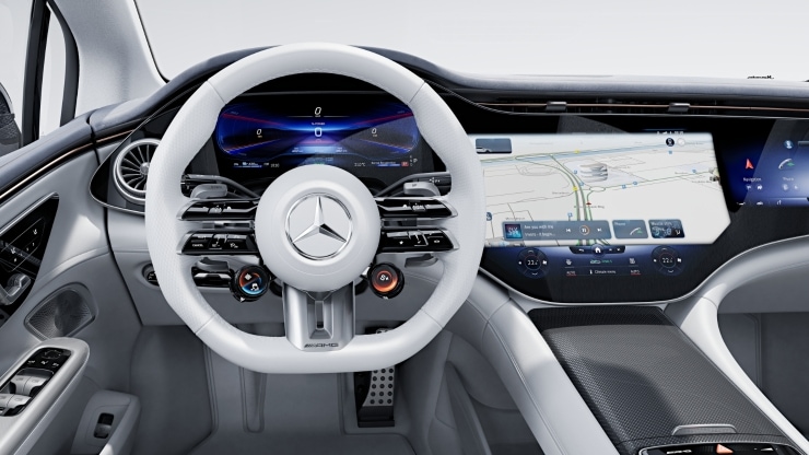 AMG Performance Lenkrad in Leder Nappa 2