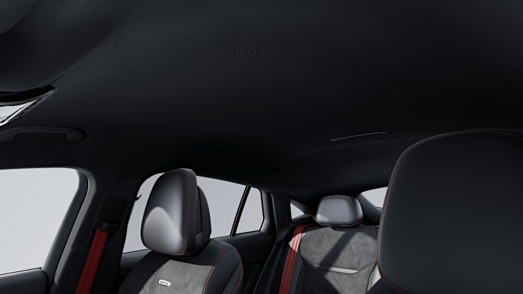 Innenhimmel Stoff schwarz 1