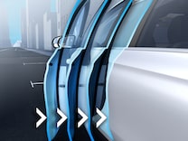 EQE SUV KEYLESS-GO s komfortním ovládáním dveří