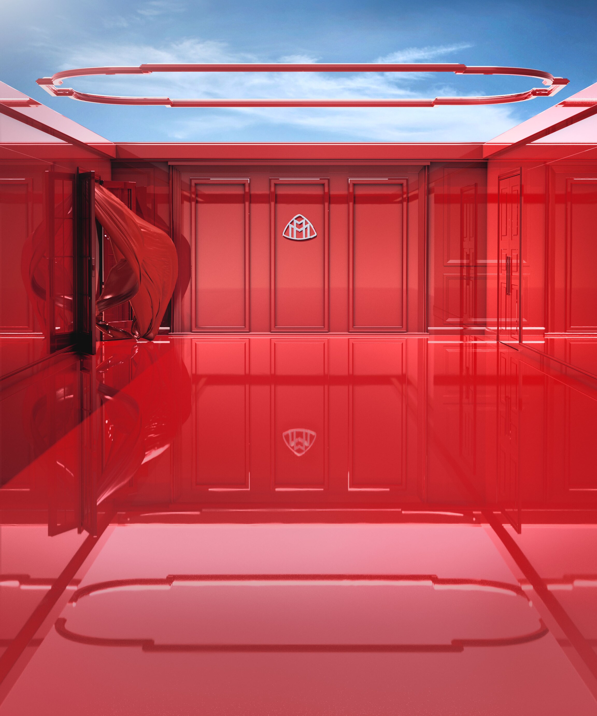 Brand specific stage background