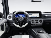 G-Klasse MANUFAKTUR Multifunktionslenkrad in Leder Nappa zweifarbig