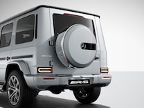 G-Class Spare wheel on rear-end door