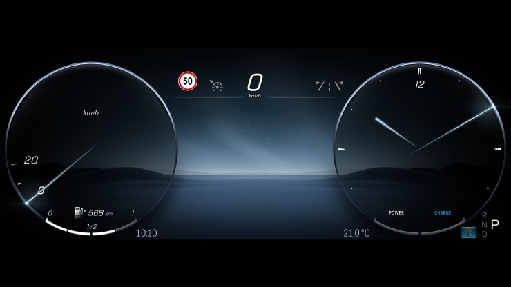 Fahrerdisplay Bild 1