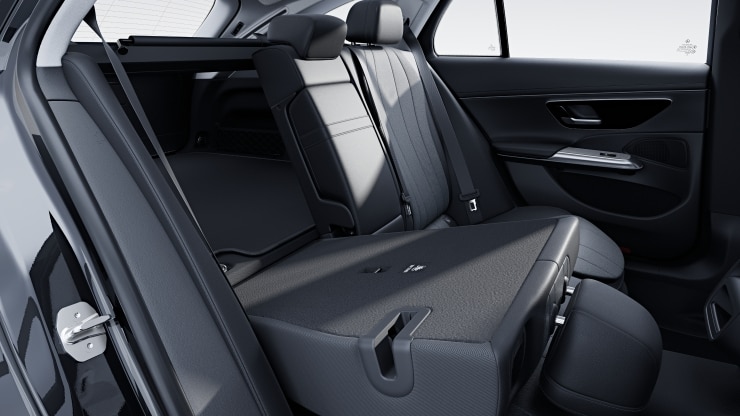 Sitzlehnen im Fond klappbar 4